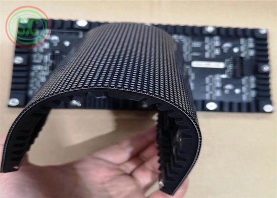 P4 商用室内広告 柔軟フィルムグループ LEDフルカラーディスプレイ 768mm*768mm