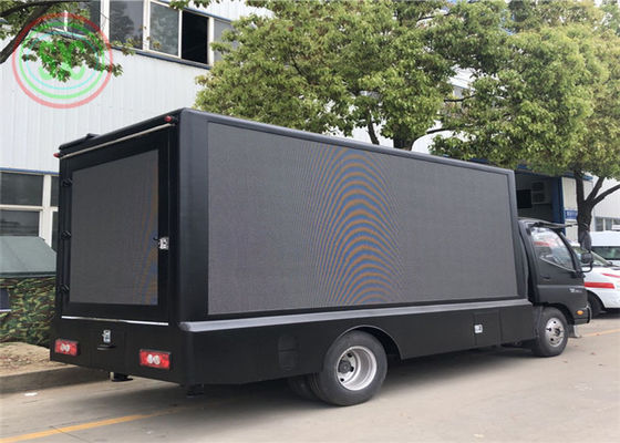 P6 フルカラー バン 屋外 移動 トラック 広告 LED ディスプレイ LED トレーラー ビデオ パネル