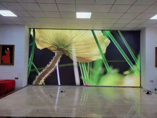 P2.5 室内用LEDビデオディスプレイ パネル 高リフレッシュレート 広告画面 640x640mm 広告壁,3840リフレッシュレート,曲線設計をサポート