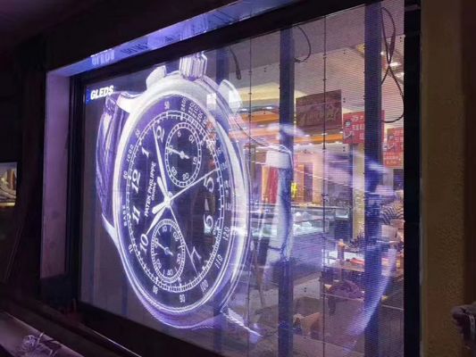 保証時間 1000 時間 平均 障害なし 透明なLEDディスプレイ 6.2kgのキャビネット重量
