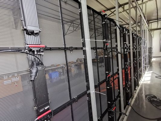 P3.91 透明LEDディスプレイ画面 100000時間 寿命 1920-3840Hz