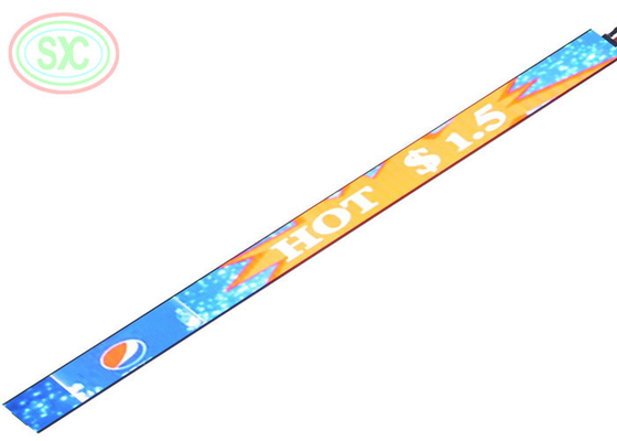 P1.875 LED棚下スクリーン 900x60mm 800cd/㎡ 屋内ディスプレイ