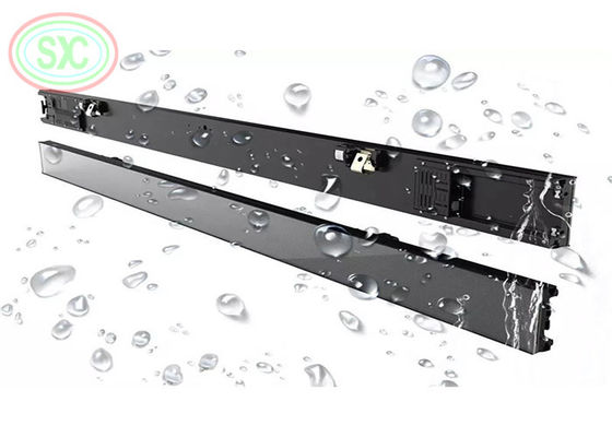 ファインピッチフルカラー P1.875 LEDシェルフスクリーン 900x60mm 800cd/㎡ 屋内ディスプレイ