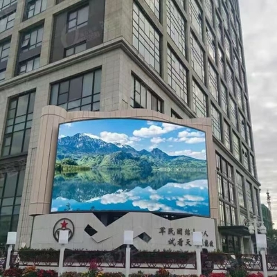 屋外フルカラーLEDディスプレイP6 高明るさ 防水広告 固定レンタルスクリーン 5 と保証とサポート