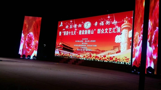 SCX LED スタジオ/会議/教会 設置 2000 ニット 高明るさ KN-ライト キングライト ブラック SMD2021 室内 P3 LED スクリーン