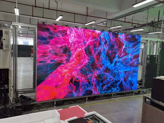 P3.91 室内ステージ LED 鋳型アルミスクリーン 500 X 500mm 箱 騒音なし