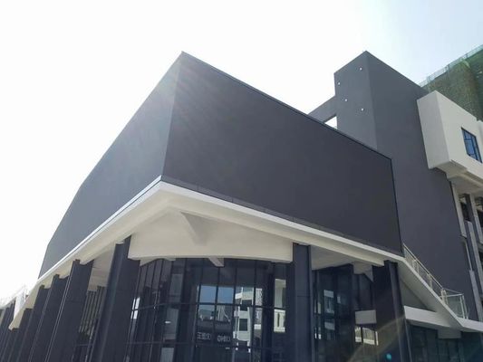 屋外 p6 192*192mm フルカラー固定設置 LEDディスプレイ 防水キャビネット 広告 LED画面