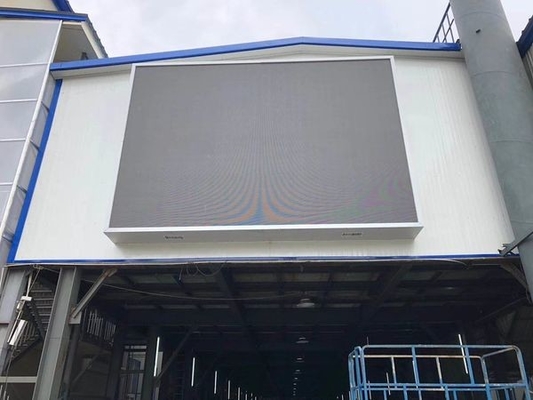 960X960MMのsmd 3535の屋外の導かれたビデオ・ディスプレイの固定キャビネットとのLED表示屋外P8
