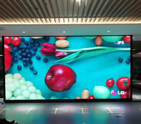 プロのSMDフルカラーLED 鋳型アルミスクリーン 40000点/平方メートル鉄のキャビネット