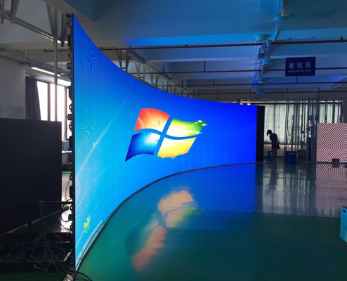 IP67 屋外1万点/平方メートル RGB LED 型 鋳型 アルミ スクリーン 960mmx960mm キャビネット