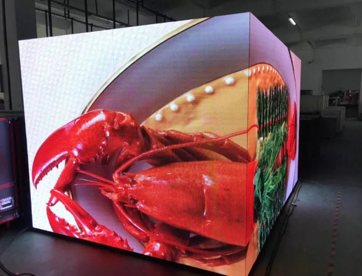 高画質フルカラーテレビ LEDビデオ壁室内 P1.8 GOB LED画面 1/32 スキャン LED画面 ピクセルピッチ