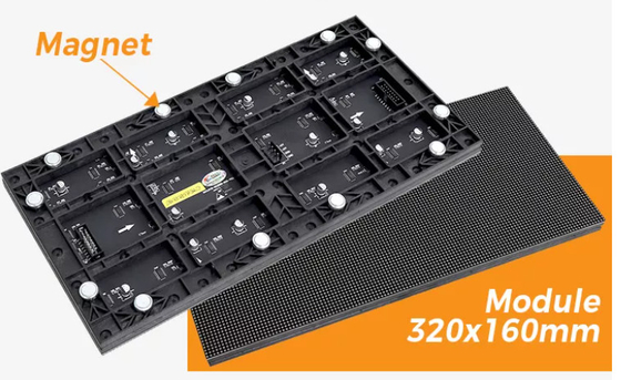 IP43 室内 P2.5 高画質 GOB LED スクリーン フルカラー 2200CD/Sqm 明るみ LED スクリーン室内
