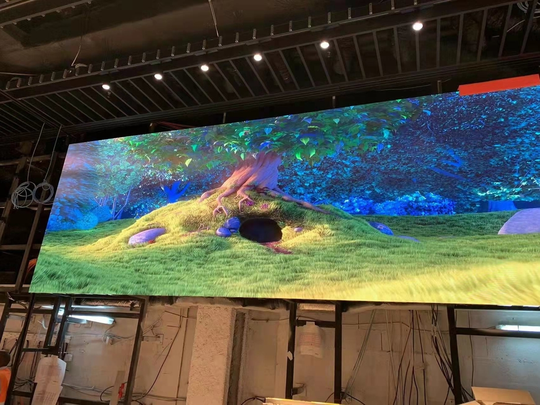 GOB Fine Pitch P1.875 P2.5 LEDスクリーン ビデオ壁 室内 8K フルカラー