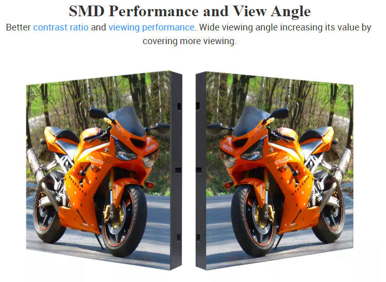 IP65 P5 SMD LEDのパネルのNationstarの防水ダイオード5500Cd/M2 1920Hz Rafresh