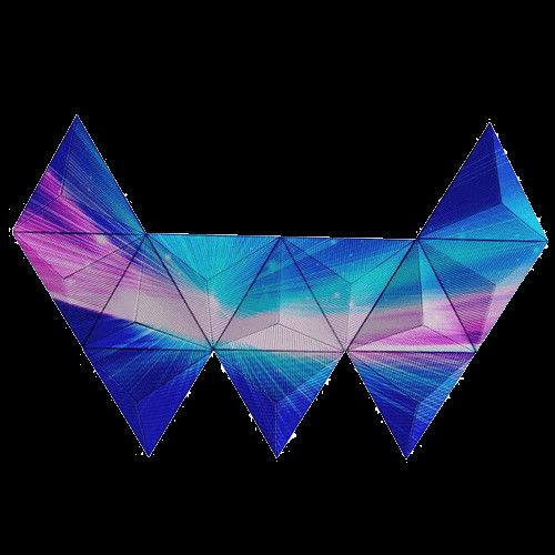 スクリーン5年の保証3D DJブースの段階LED、棒ブースのビデオ3D表示