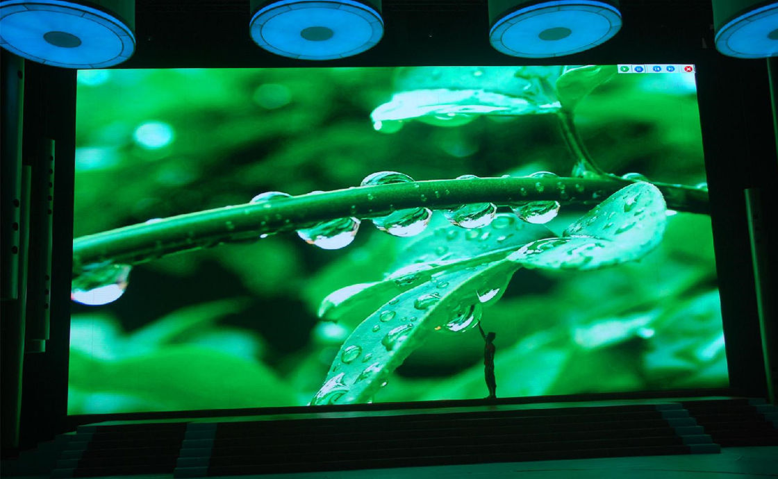 レンタル SMD 室内 フルカラー P6 ミーティングルーム LED ディスプレイスクリーン 3 年間の保証