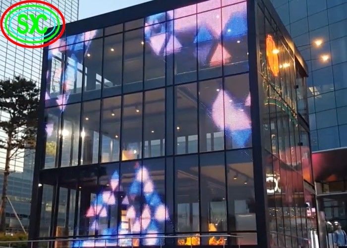 Epistarの破片P12.5mmの壁の保証5年のの透明な表示画面