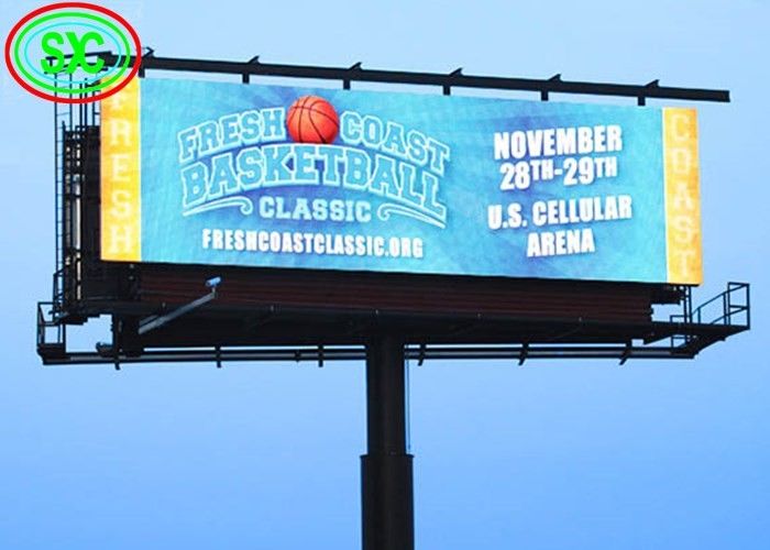 LEDスクリーンを広告する屋外P10多色RGB LED表示防水IP65