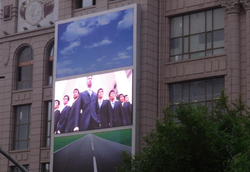 屋外大型P1.25フルカラーLEDスクリーンIP65、防水LEDディスプレイキャビネットサイズ960mm x 960mm