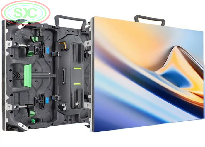 フルカラーレンタル インドアアウトドット P4.81 HD ビデオウォールのためのLEDスクリーン画像