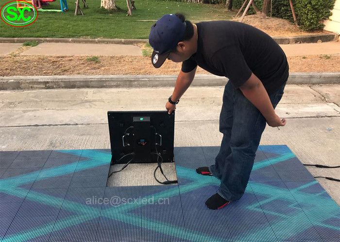 P8.9はディスコおよびナイトクラブのための相互導かれたダンス・フロアを防水します