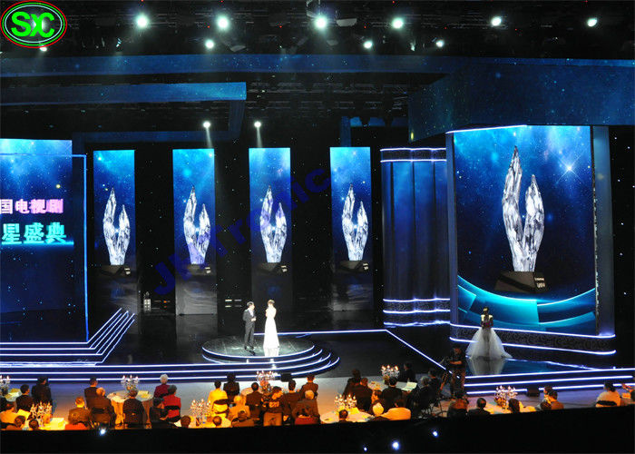 P10 P6 RGBの防水レンタル ポータブル3D LED表示、導かれたデジタル表示装置スクリーン