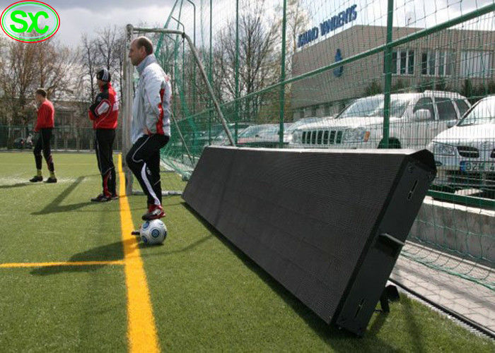 広告ビデオ周囲の競技場は柔らかい保護のマスクが付いている表示画面を導きました