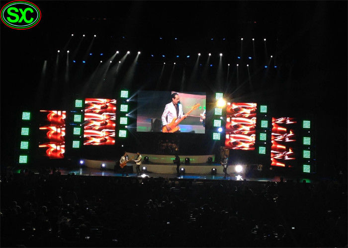 P4.8ピクセル フル カラーの段階LEDスクリーンは生きているでき事のための背景幕スクリーンを導きました