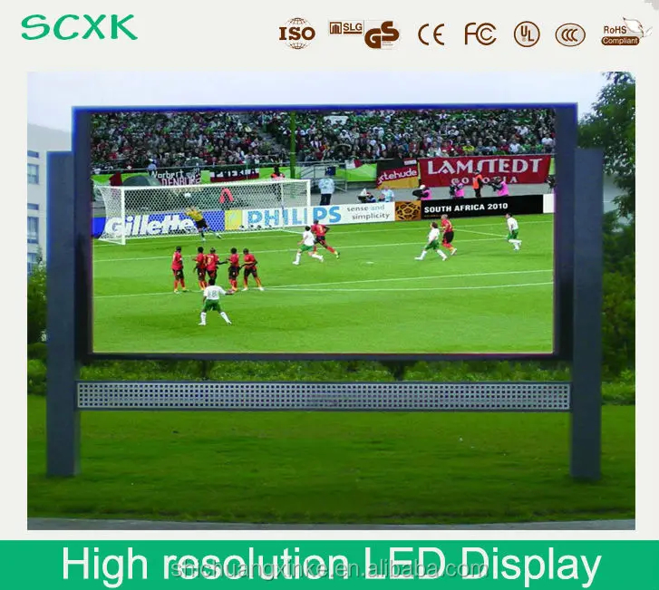 屋外広告LED画面 IP65 保護クラス RGB 3in1 LED屋外広告画面
