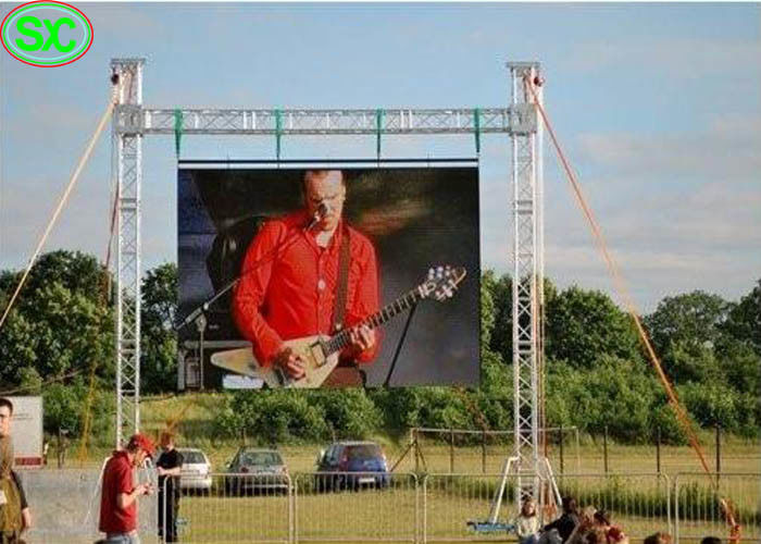 P6舞台の背景の極度の細い掛かる導かれた表示画面は速く集まっています