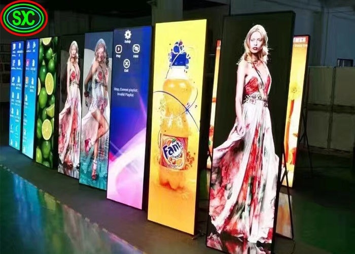 320x160mm デジタルインダースポスター 680x2000mm の画面サイズでインダース広告を次のレベルに