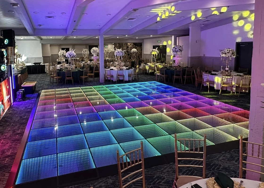 IP65 P6 LED DJステージ ダンスフロア 防水電源キャビネット LSNシステム