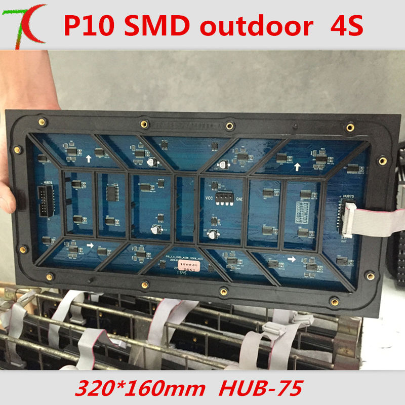 広告のためのIP65 P10の屋外広告LEDスクリーンSMD3535 1/4スキャン