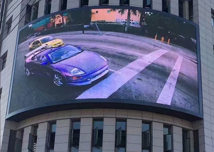 鋳型アルミスクリーンレンタル/固定スクリーン 高明るさP10 屋外広告 LEDディスプレイ 960*960mm