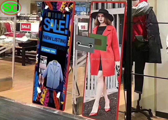 P3携帯用導かれた広告板、RGB SMD 2121はミラー ポスターを導きました