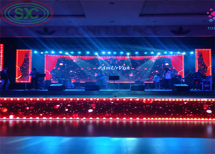 ホームシアター 4k LED ビデオウォール P3 P4 結婚式 LED 画面 室内 LED ディスプレイ