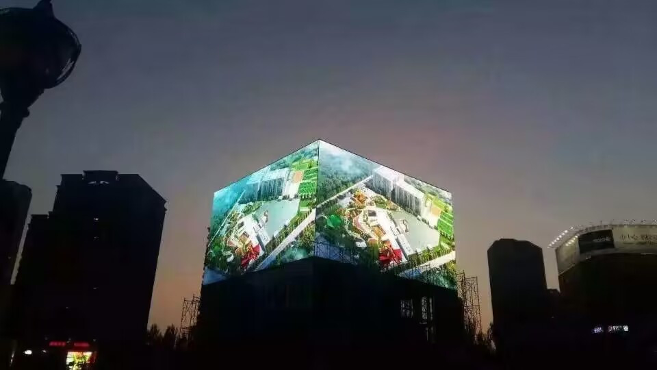 高解像度 p10 フルカラーLEDディスプレイ,テレビ放送信号の安定したパフォーマンス 10mm ピクセルピッチ 7000 cd/m2 明るさ 16.7百万色 IP65/IP54 保護 800W/m2 マックス パワー