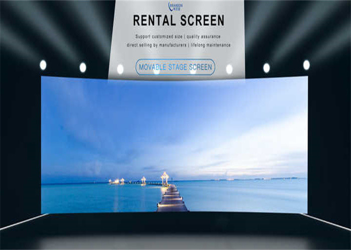 レンタル 設置 鋳型アルミスクリーン HD RGB LED ディスプレイ LED ビデオスクリーン 250x250mm モジュール