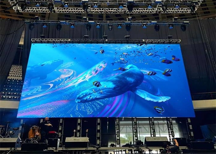 大型レンタルスクリーン P1.667 室内 RGB HD LED ディスプレイ アルミ箱 400x300mm