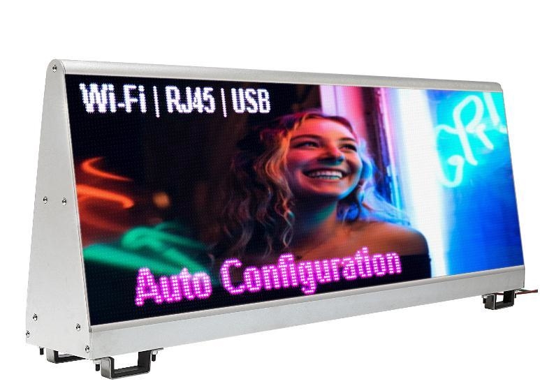 CE/ROHS/FCC/ISO2001規格対応 5mmピッチ 車載用LEDサイン
