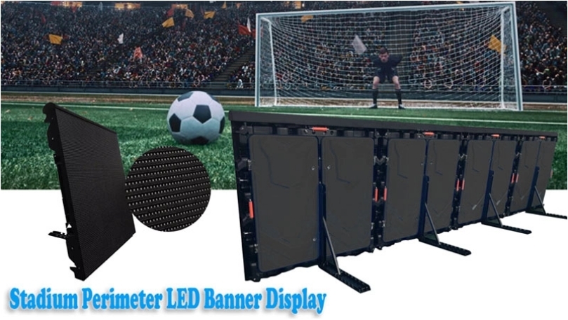 冷間圧延鋼フレーム スポーツスタジアム LEDスコアボード 60Hzリフレッシュレートと耐久性のある素材