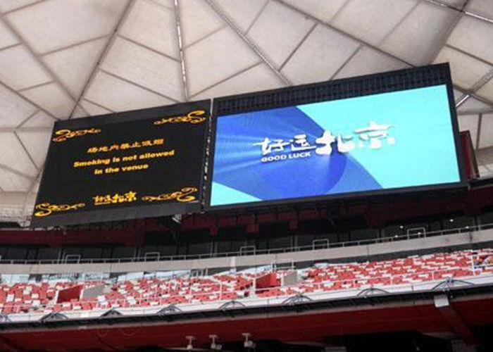 室内スタジアム スーパーマーケット フルカラー P5 固定 設置 広告用の大きなLED掲示板