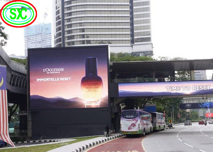 SMD3535 P10 LEDビデオ壁パネル Billboard 3500K ¥9500K NationStarランプ広告用 LED画面