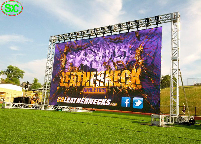 P4.8mmの屋外段階のBackgroud LED板のための屋外の使用料のLED表示