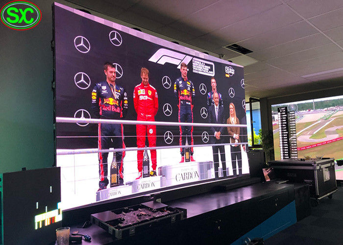 屋内大きくプログラム可能な導かれた表示板のバスケットボールの競技場スクリーンP5 10ビット無彩色スケール