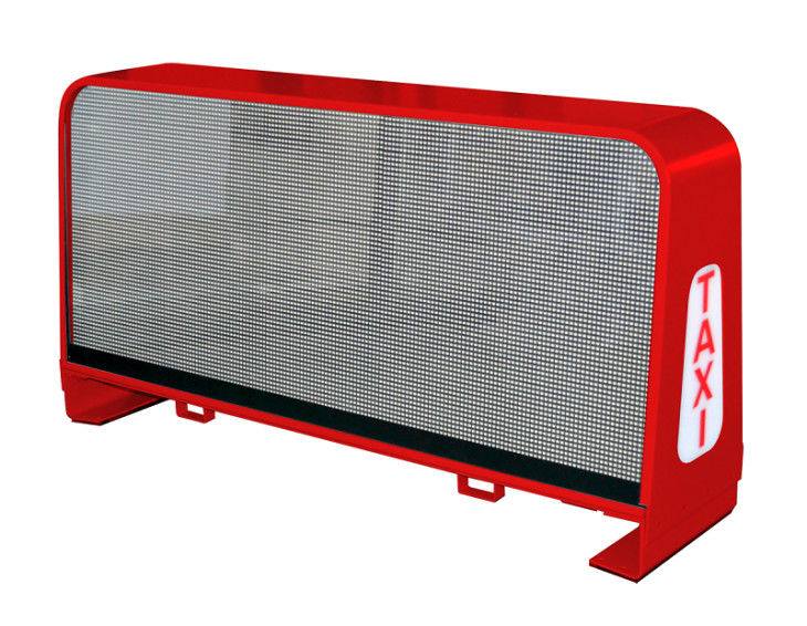 屋外 フルカラー ダブルサイドタクシー P5 広告 LEDディスプレイ 車屋根サイン 防水