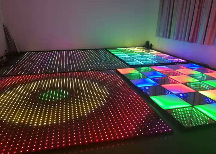 中国 SMD3535 サウンドアクティブ DJ LED ディスコダンスフロア ホワイトビームパネル