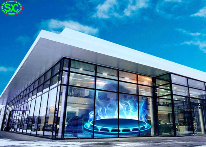 造る壁の屋外P3.91透明な導かれた表示高い明るさ5000nits