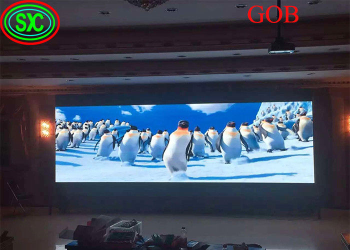 固定 LED ディスプレイ ビデオ ウォール LED GOB COB テクノロジー CE ROHS FCC CB 証明書