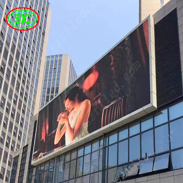 承認される屋外のフル カラーのLED表示960x960mmキャビネット サイズULを広告するP6